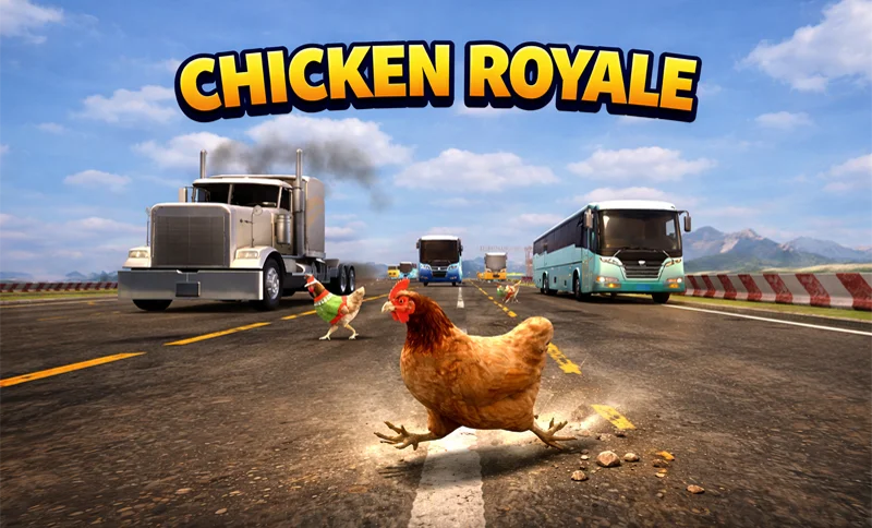 Chicken Royale Game gameplay